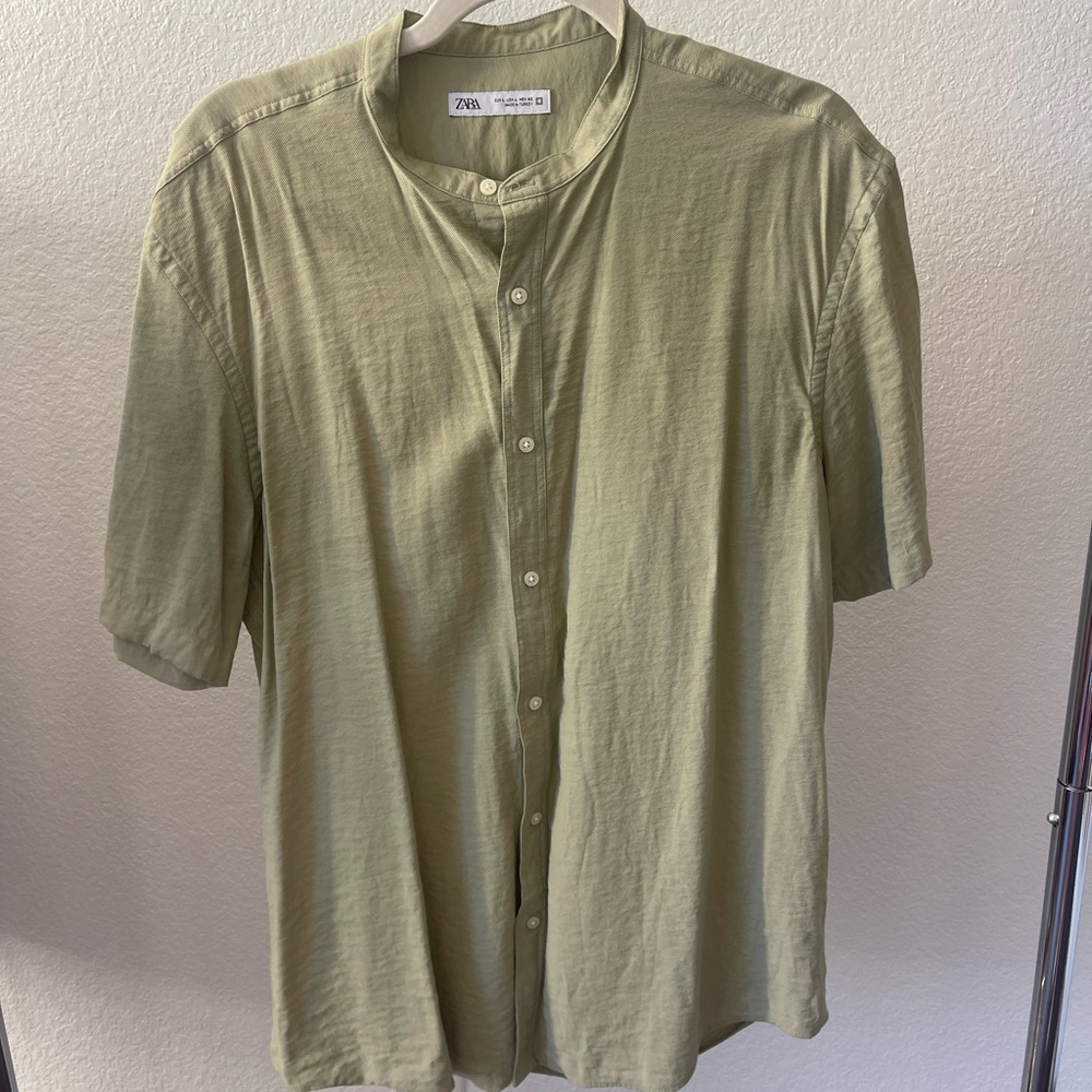 Zara Men’s short sleeve button down